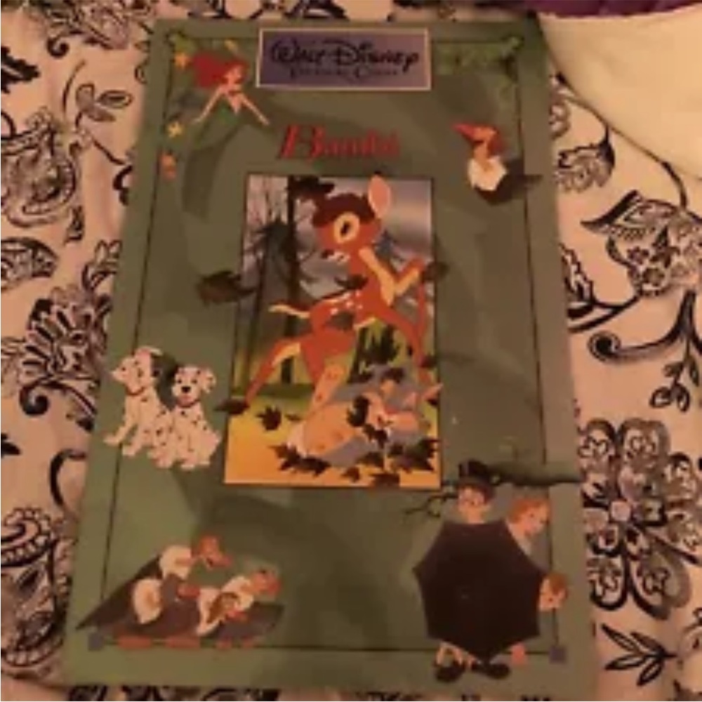 The Walt Disney Treasure Chest 1991 Four Oversized Books in Folder VINTAGE READ! - Picture 4 of 5